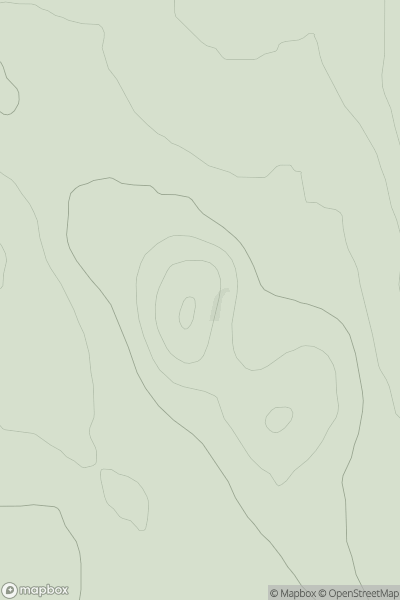 Thumbnail image for Beinn Ruadh [Tongue to Wick and Helmsdale] [NC926631] showing contour plot for surrounding peak